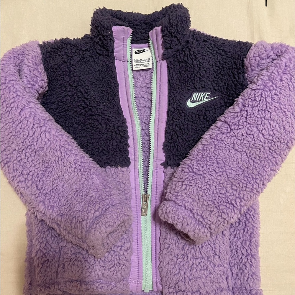 Nike Purple Sherpa Jacket